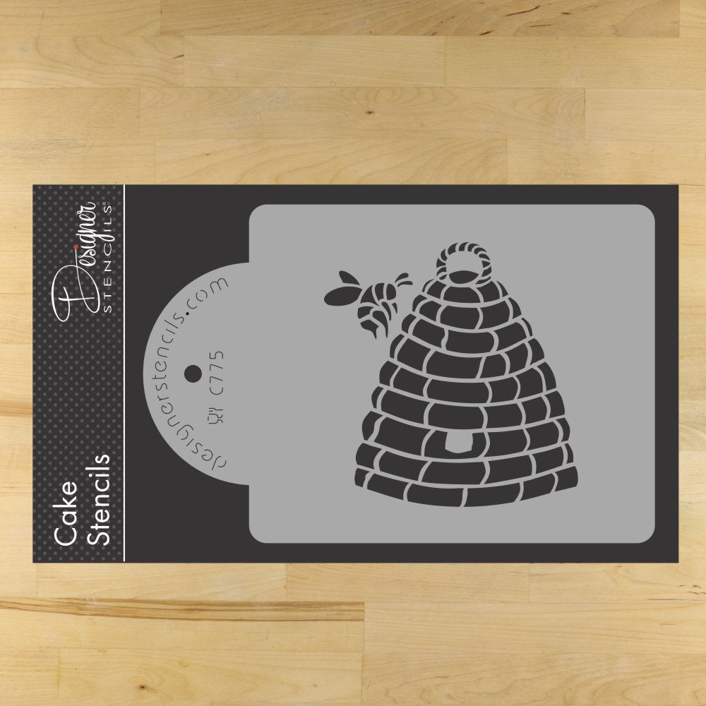 Bee Skep Cake Stencil by Designer Stencils