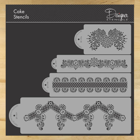 Chelsea Cake Stencil Set by Designer Stencils