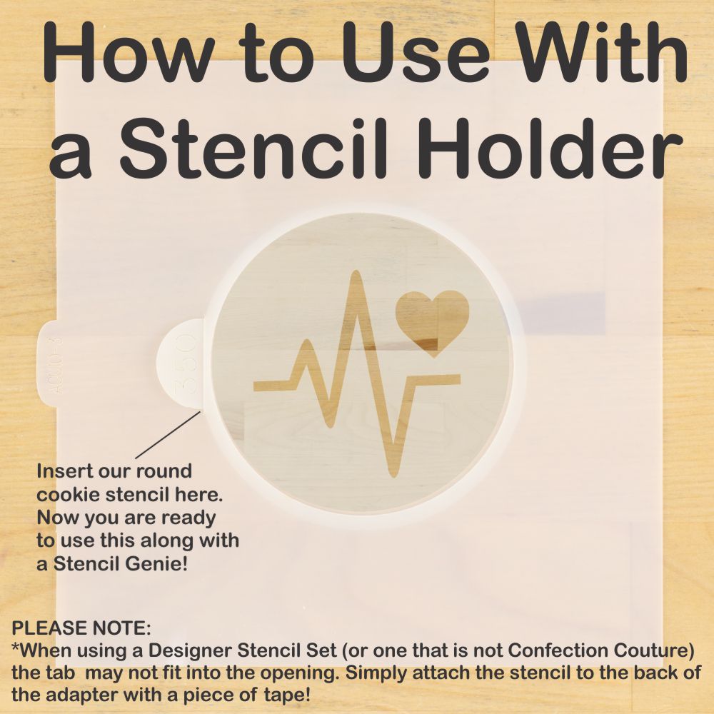 Medical Symbols Cookie Stencil Set by Designer Stencils