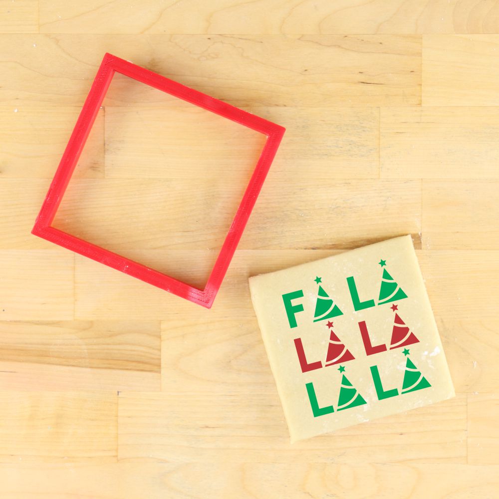 Fa La La Cookie and Craft Stencil by Designer Stencils