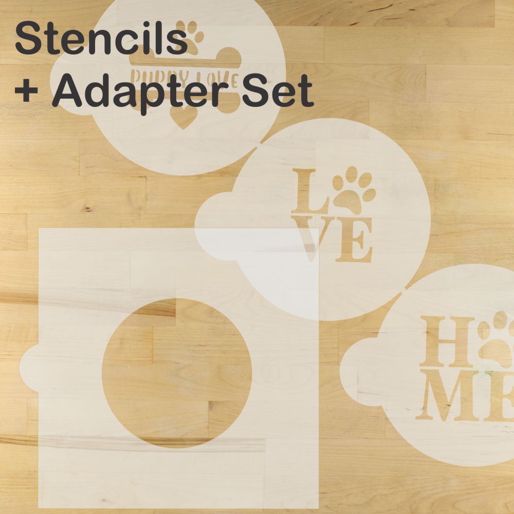 Puppy Love Cookie Stencil Set by Designer Stencils