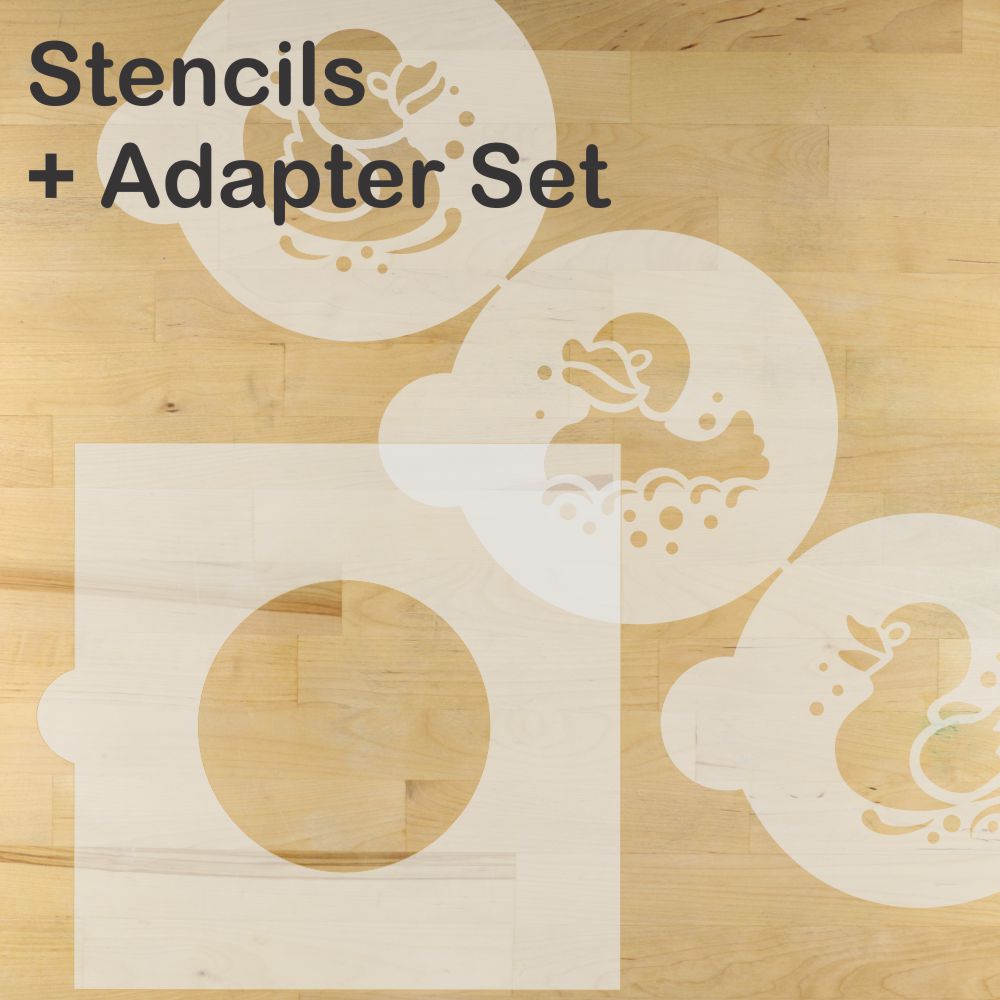 Rubber Duckies Round Cookie Stencil Sets by Designer Stencils