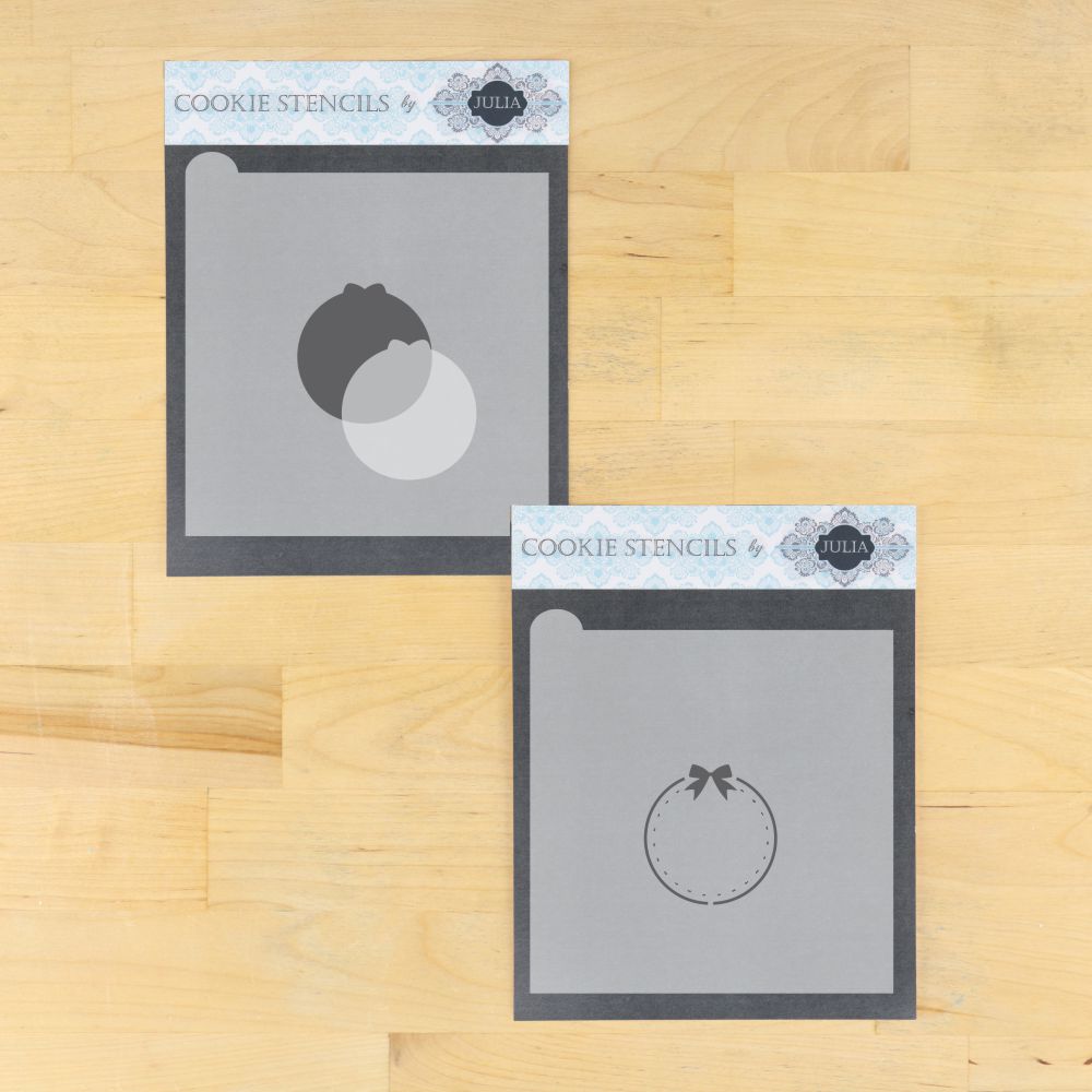 It's a Girl Prettier Plaques Cookie Stencil 3 Pc Set