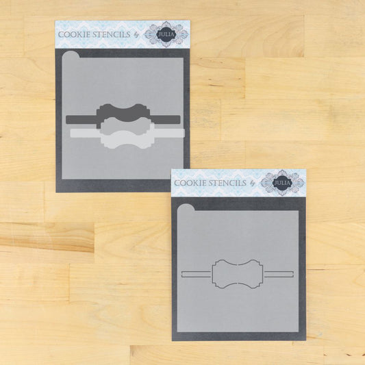 Mr. & Mrs. Prettier Plaques Cookie Stencil 3 Pc Set