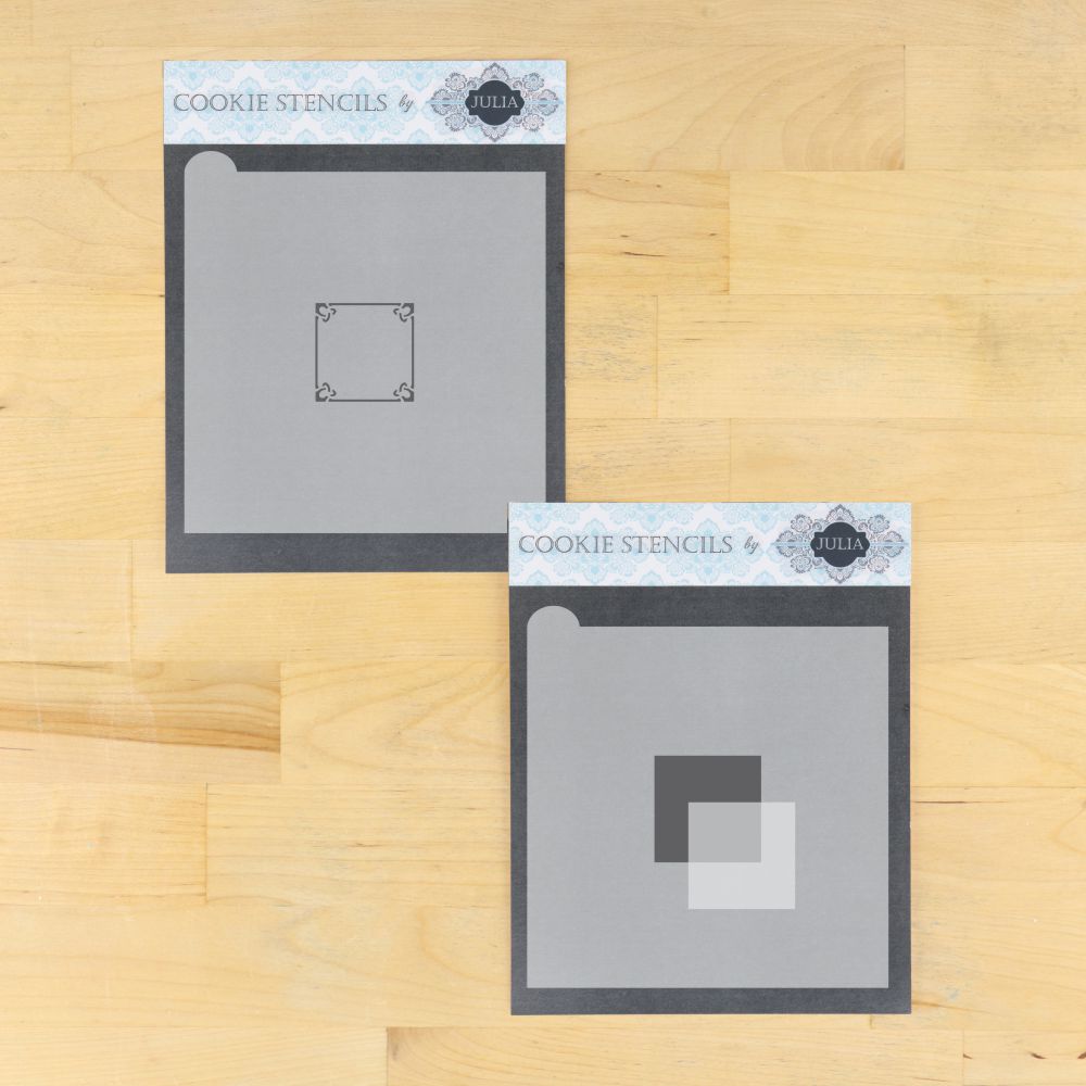 Celtic Square Prettier Plaques Stencil 3 Pc Set