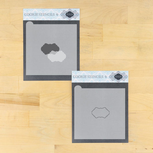 Easter Blessings Frame and Masking Cookie Stencil 3 Pc Set