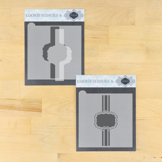 Bow and Band Frame and Masking 3 Pc Set