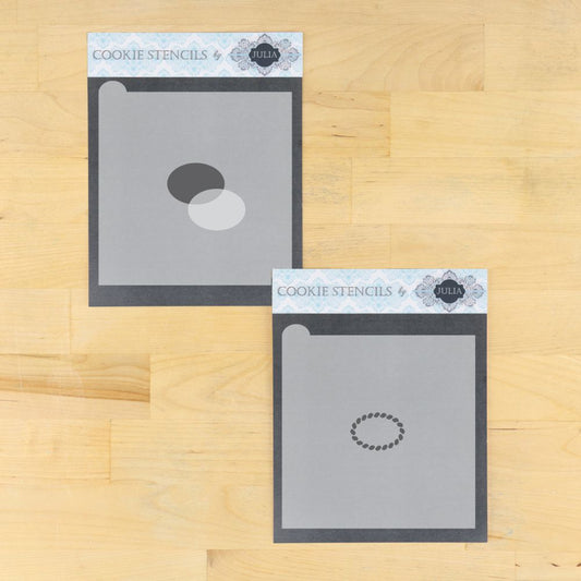 Rope Prettier Plaques Cookie Stencil 3 Pc Set