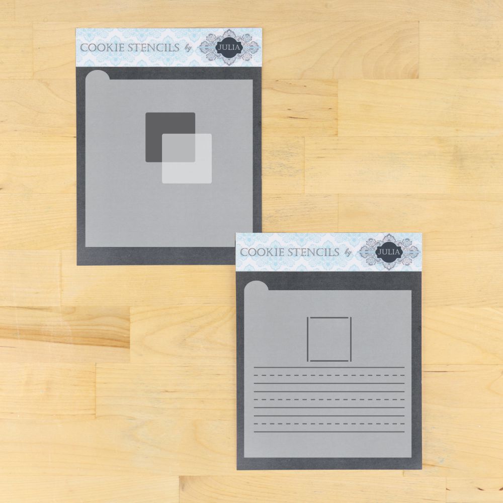 School Days Prettier Plaques Cookie Stencil 3 Pc Set