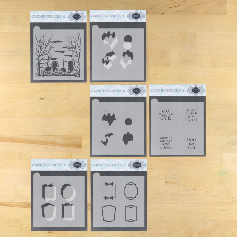 Boo To You Dynamic Duos Cookie Stencil Set