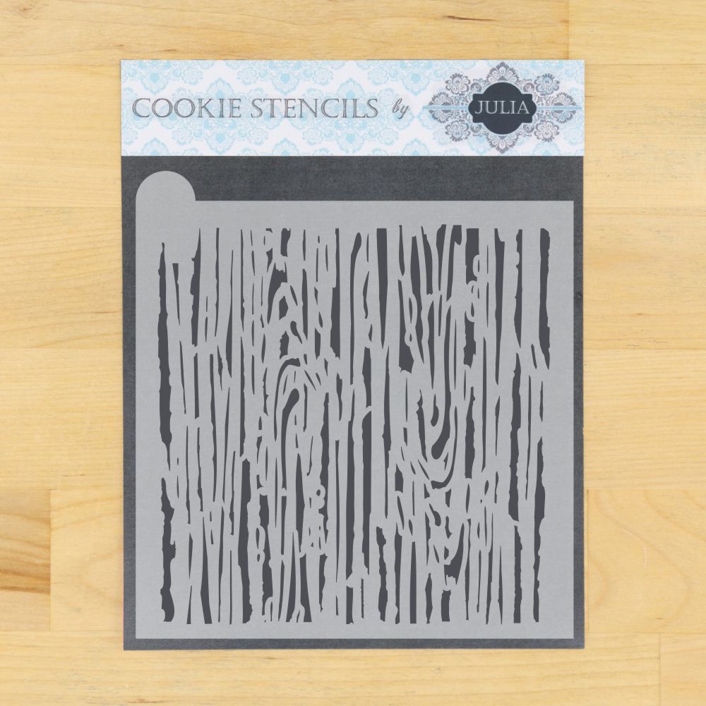Wood Grain Dynamic Duos Background Cookie Stencil