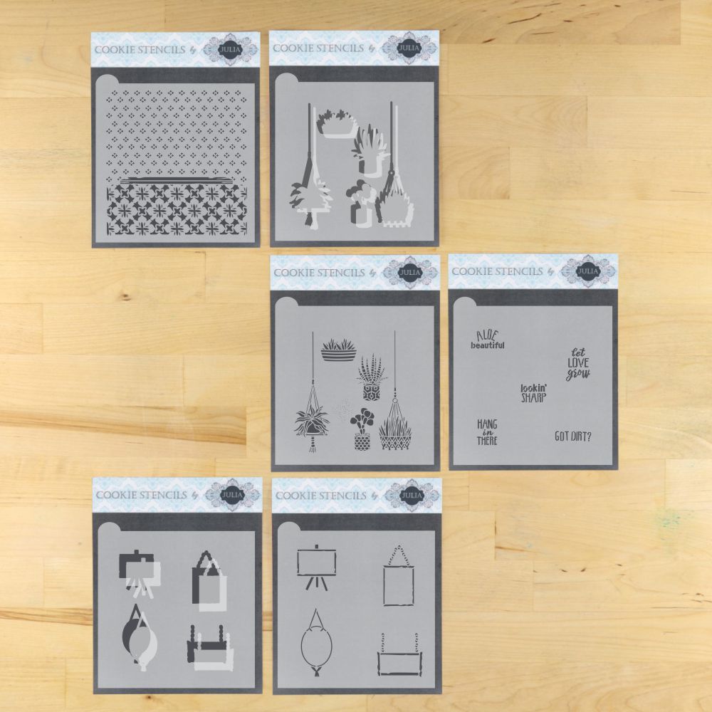 Aloe Beautiful Dynamic Duos Cookie Stencil Set
