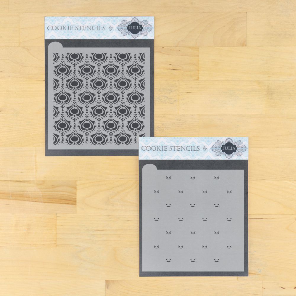 halloween damask Halloween Stencil