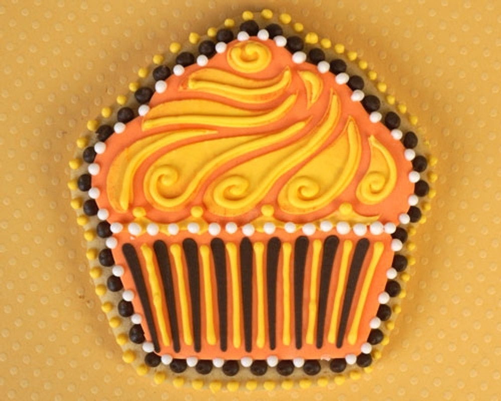 Cupcake Cookie Stencil and Cutter Set Cookie