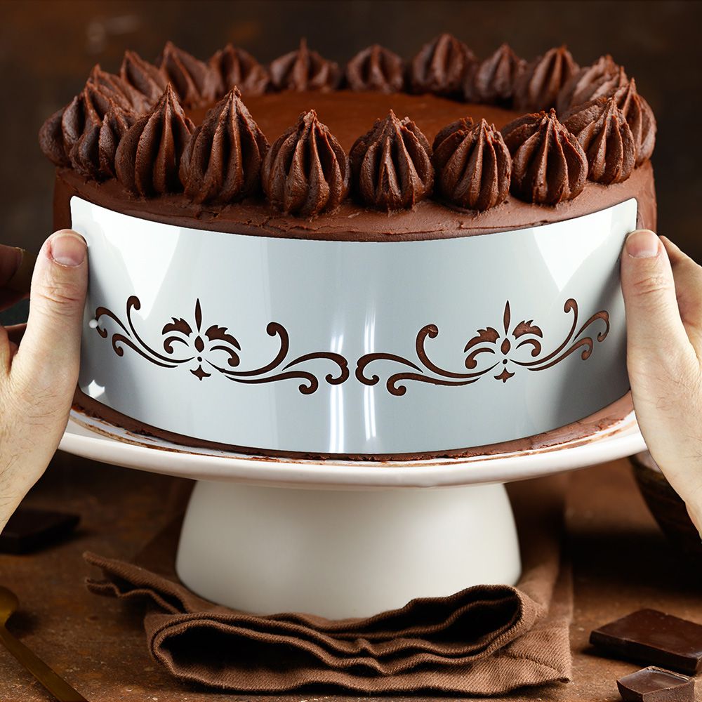 confection couture cake stencil flexibility