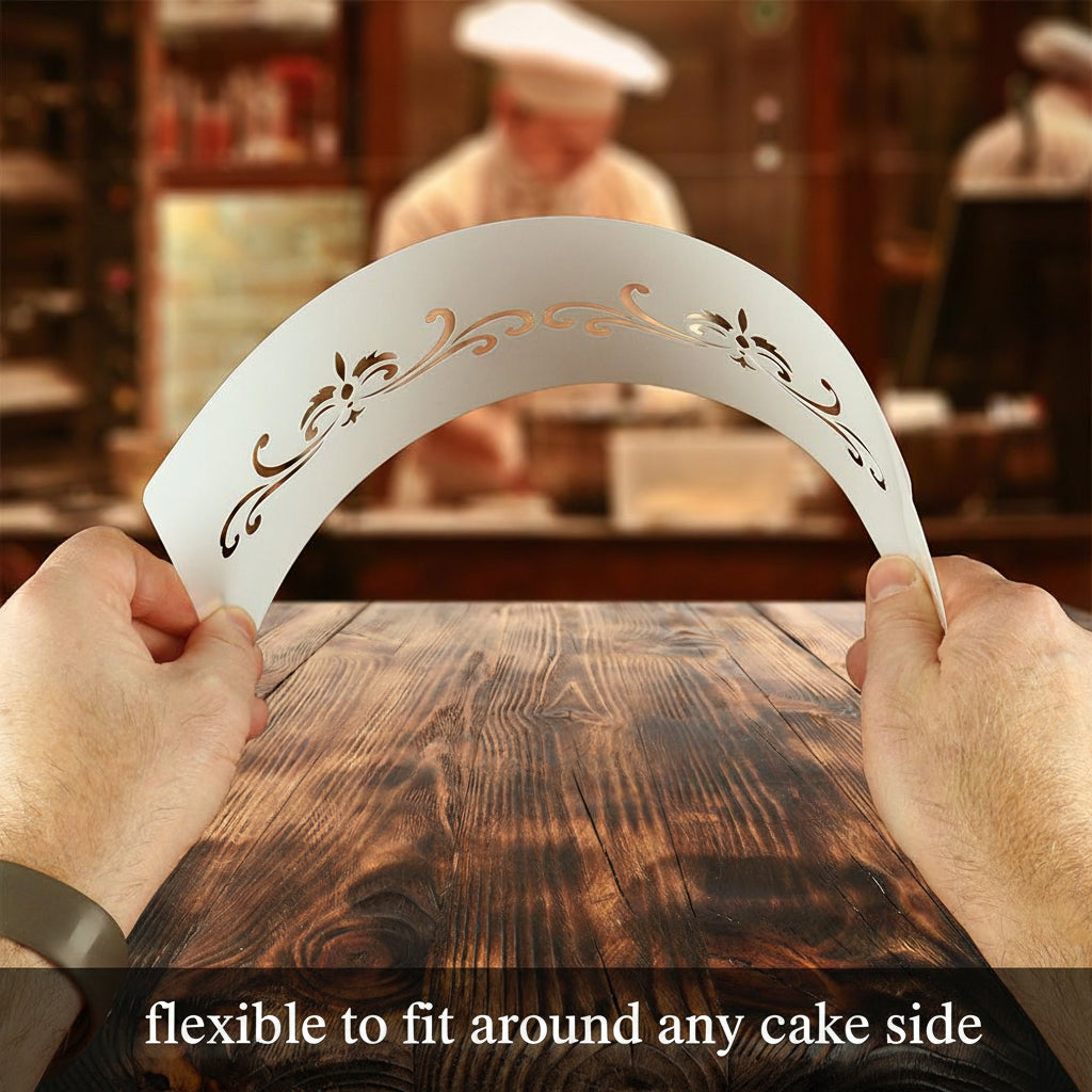 confection couture cake stencil flexibility