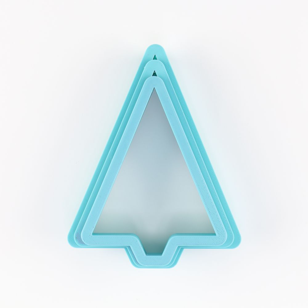 Graduated Christmas Tree Cookie Cutter Set from Julia Usher