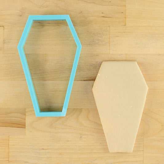 Coffin Halloween Cookie Cutter by Julia Usher