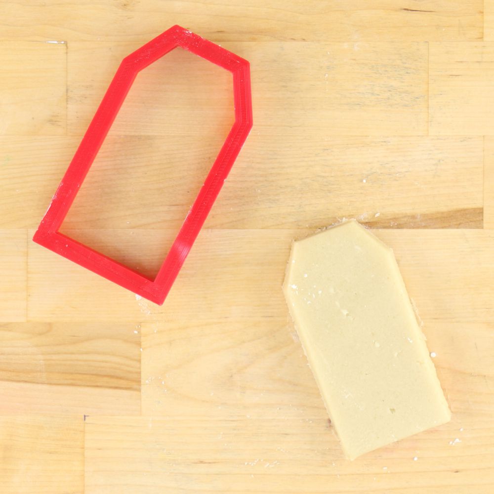 Label Shaped Cookie Cutter