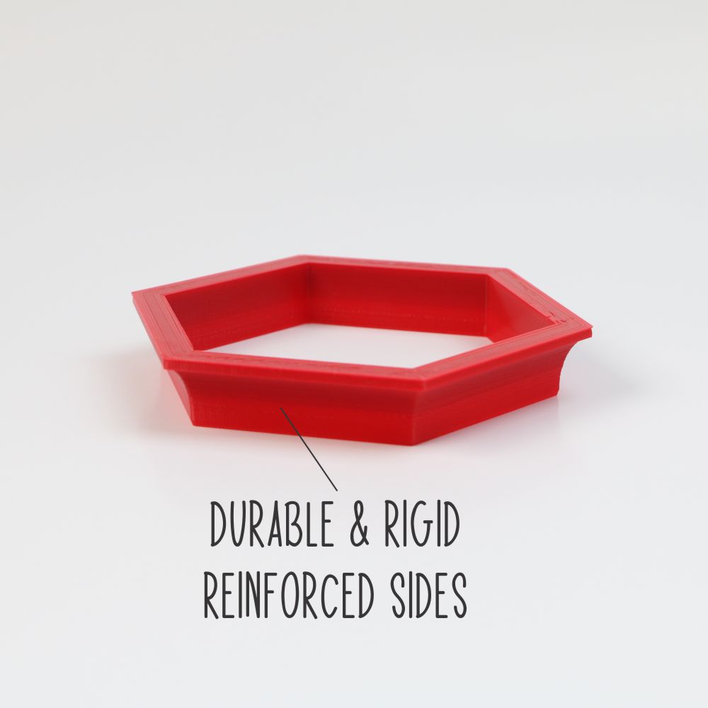 Hexagon Plaque Cookie Cutter