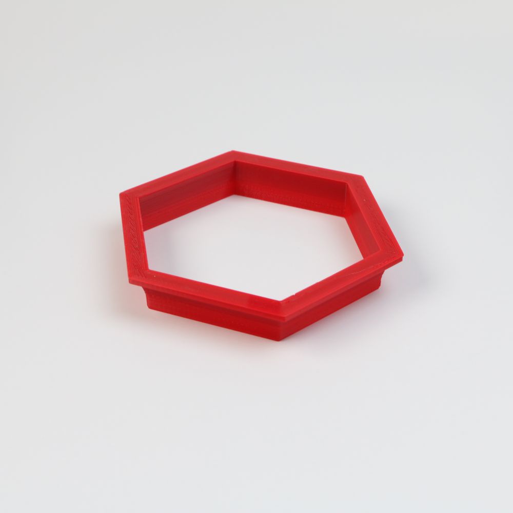 Hexagon Plaque Cookie Cutter