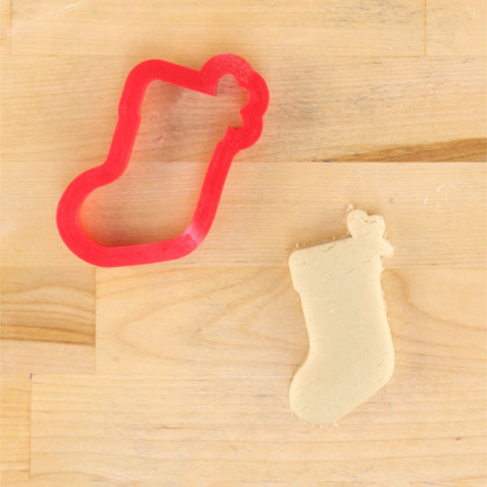 Christmas stocking cookie cutter