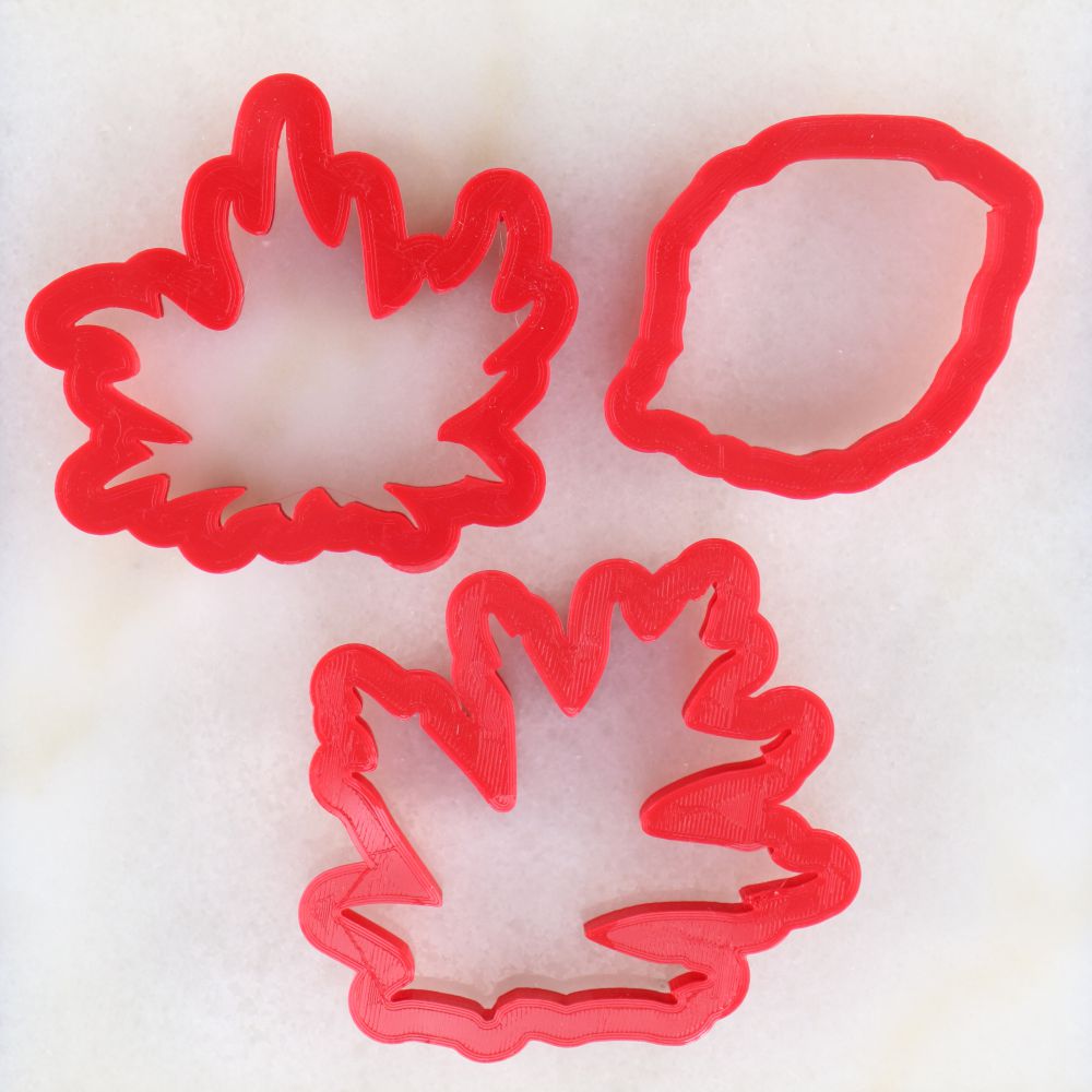 Autumn Leaf Trio Fall Cookie Cutters