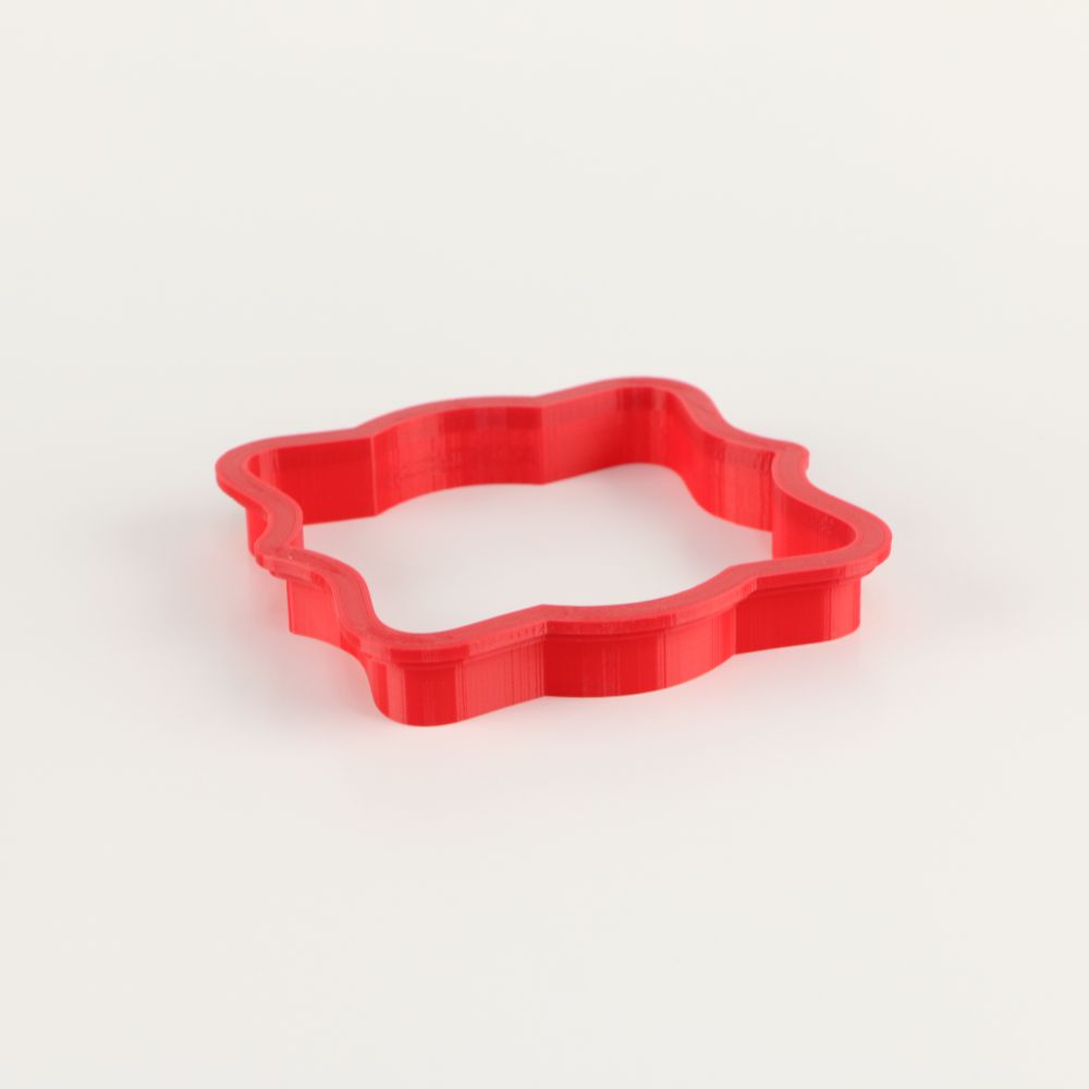 Side view of Chillton Plaque Cookie Cutter