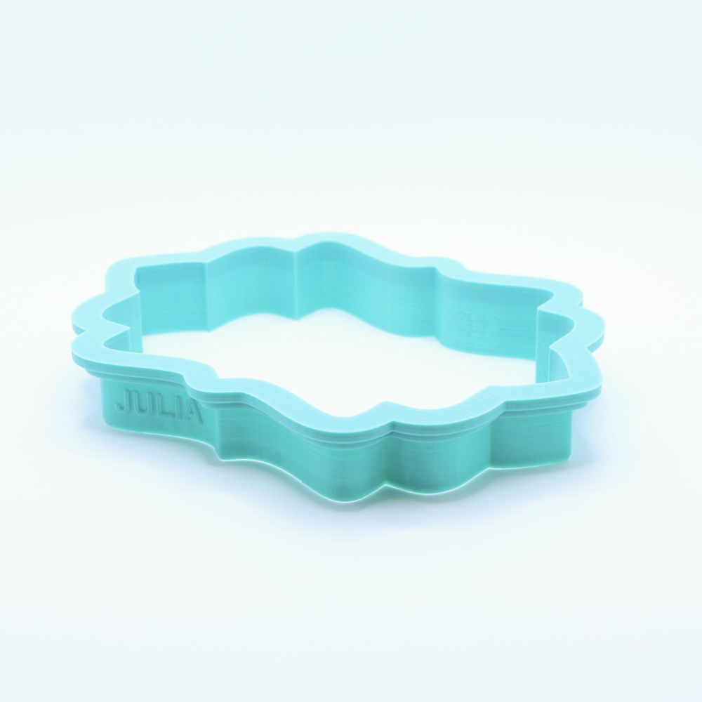 Lara Plaque Cookie Cutter From Julia Usher