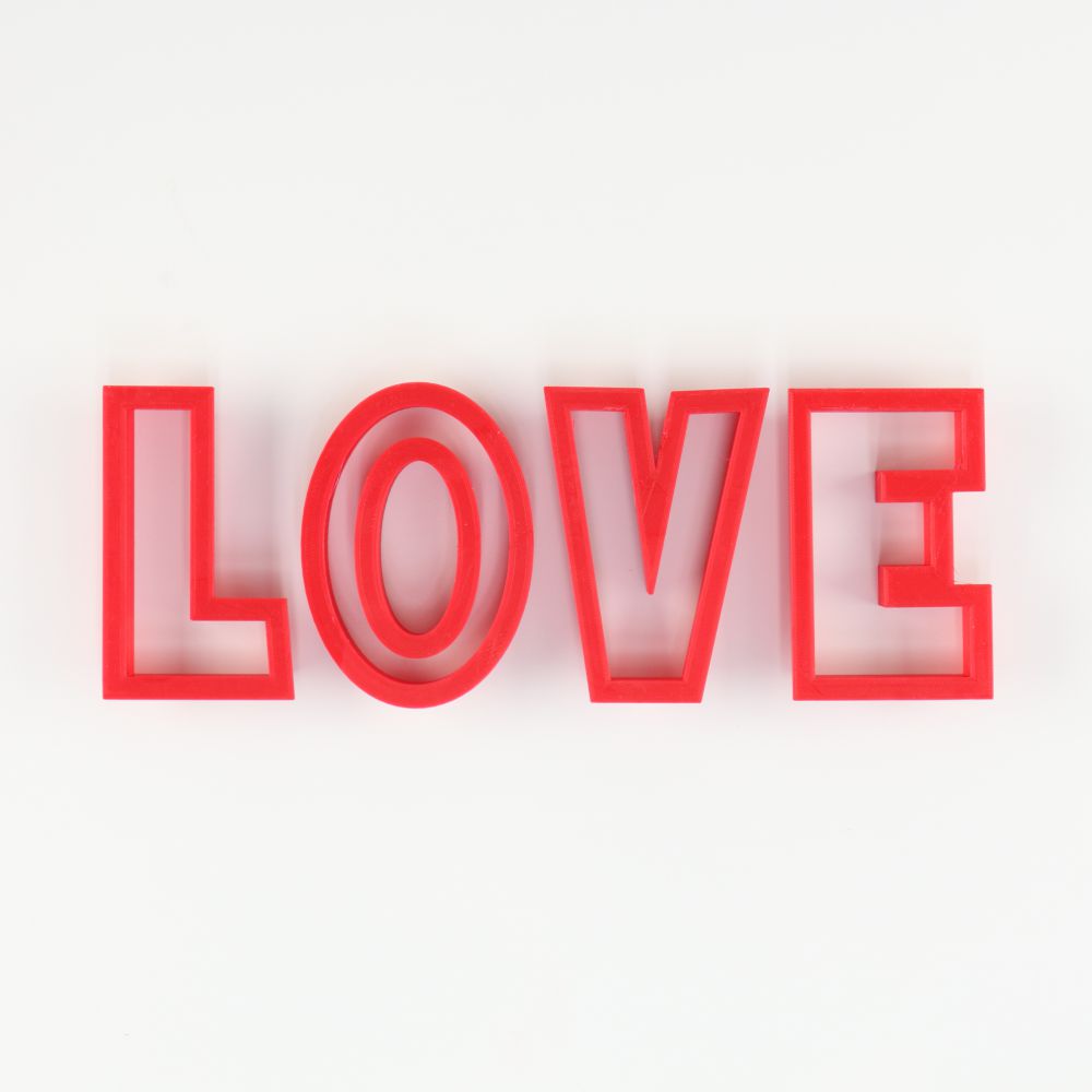 LOVE Cookie Cutters