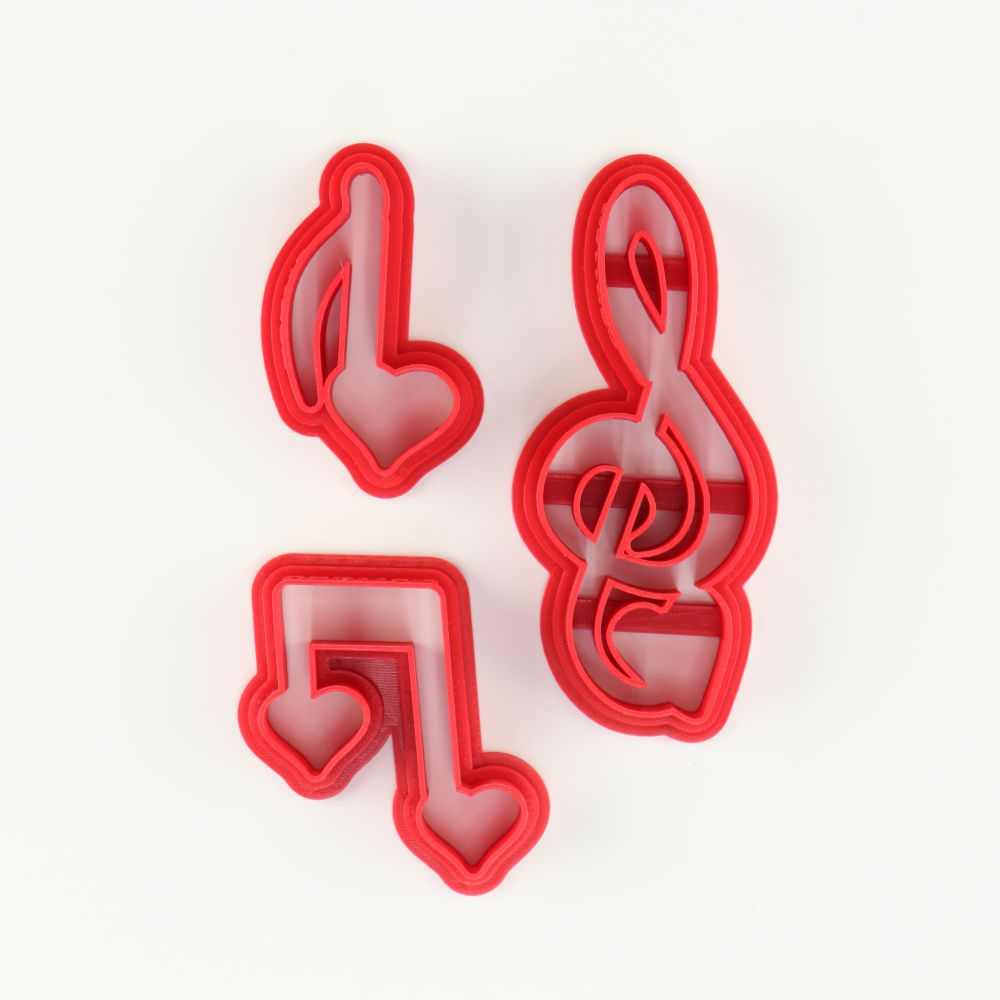 Music Notes Cookie Cutters