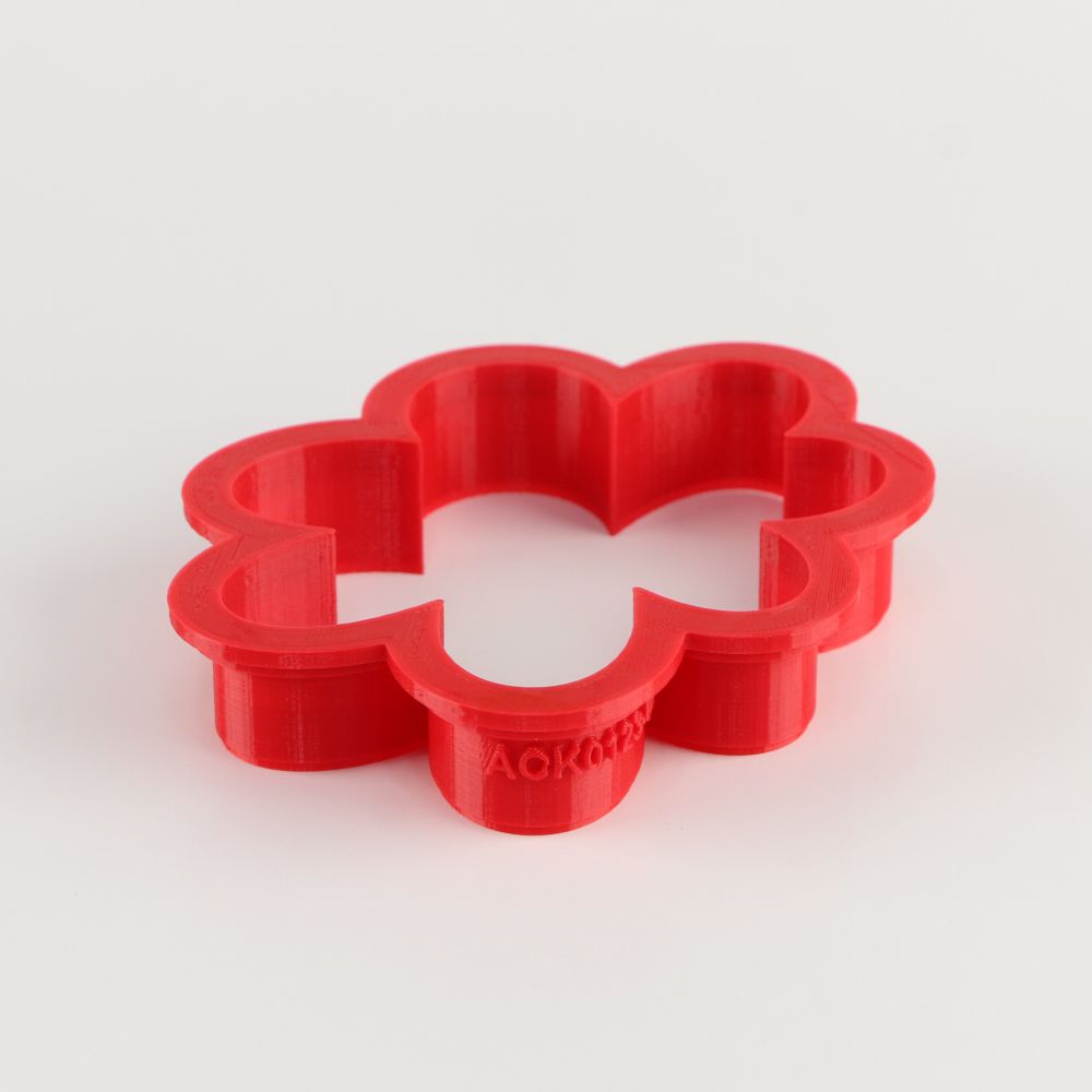 Flower Cookie Cutter Side View