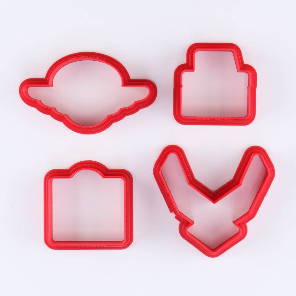 Aim High Air Force Cookie Stencil Set With Cookie Cutters