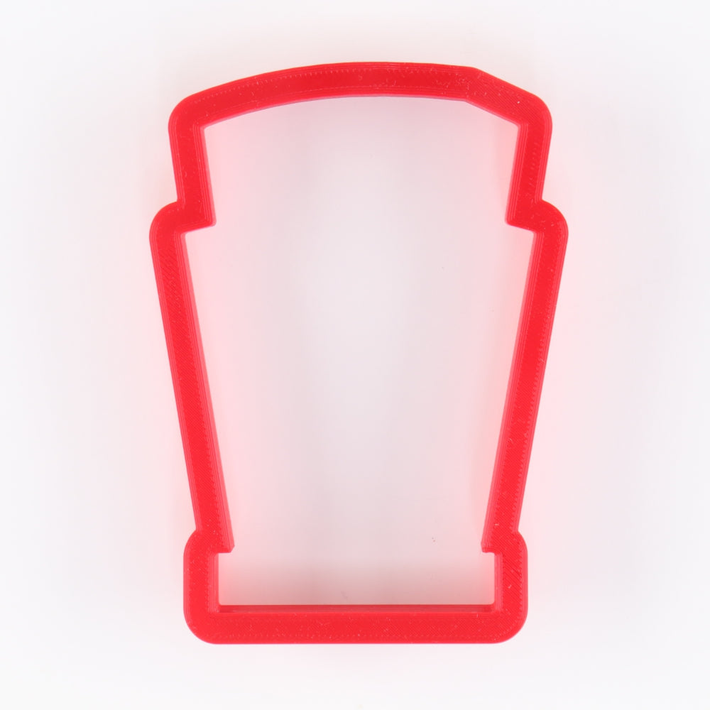 ornate Halloween tombstone cookie cutter