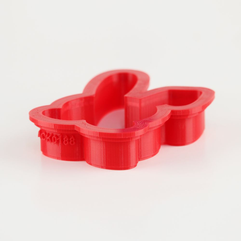 Easter Bunny Cookie Cutter Edge