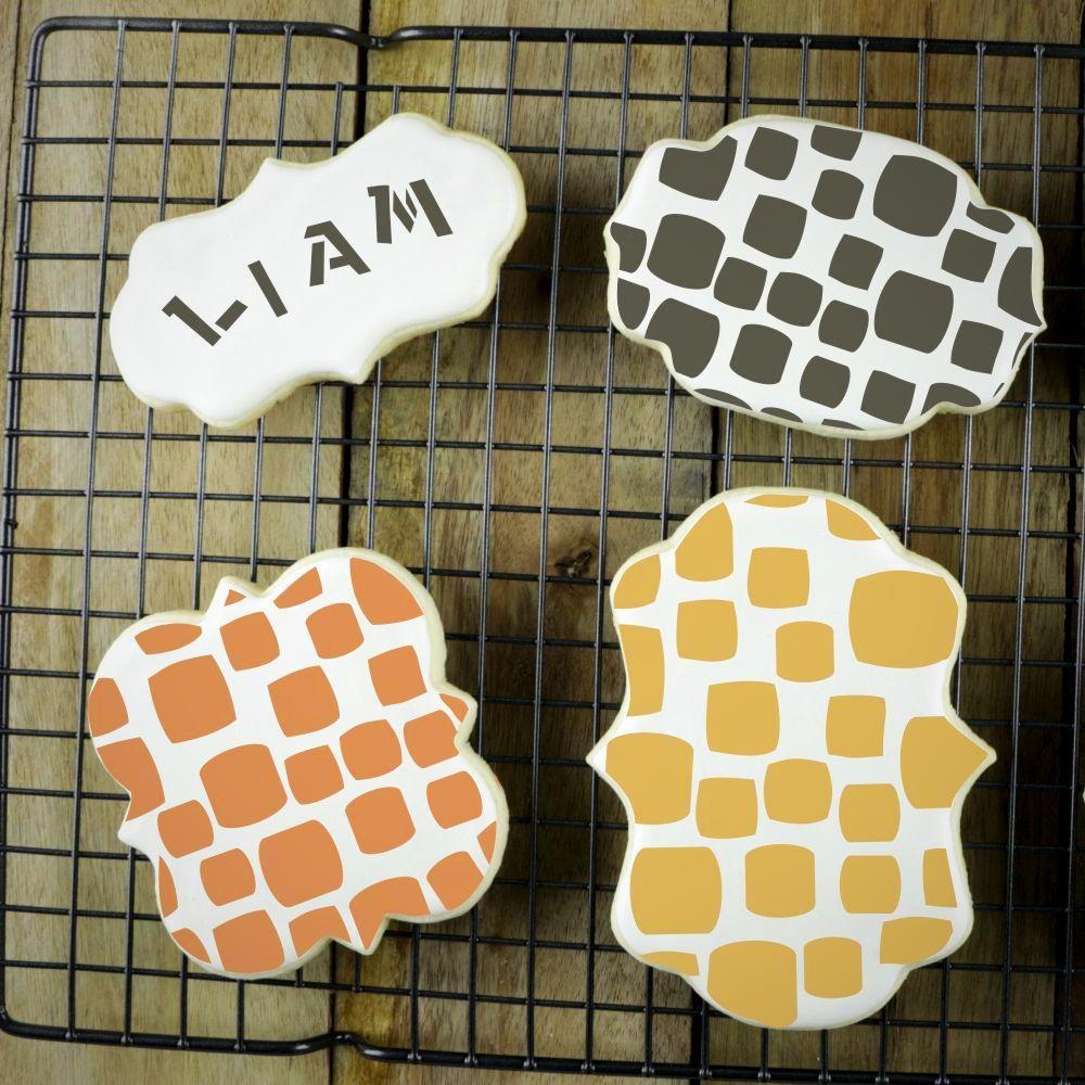 Giraffe Cookies for Birthday