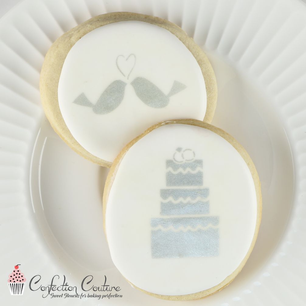 Iced Wedding Cookies
