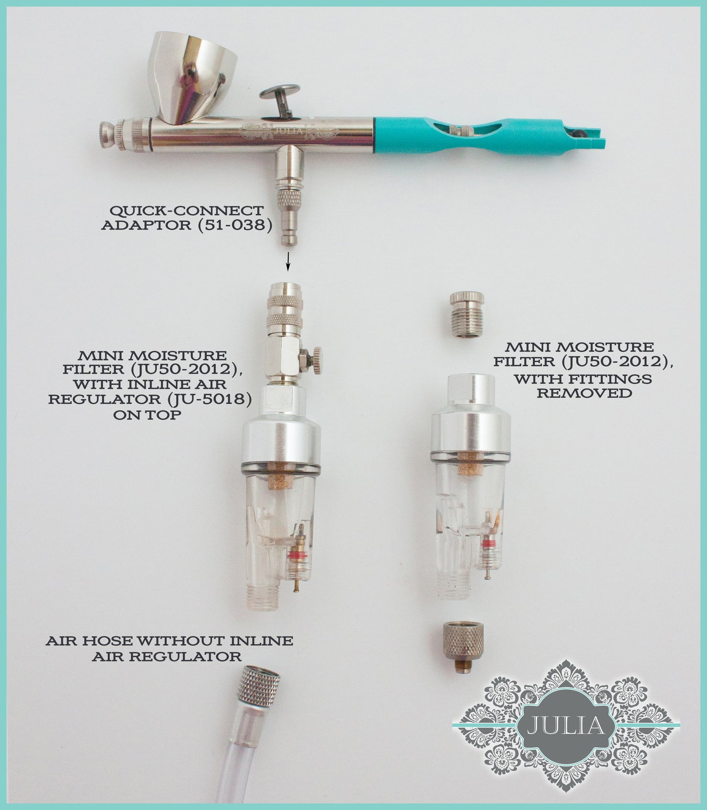 Moisture Filter for JULIA Airbrush System