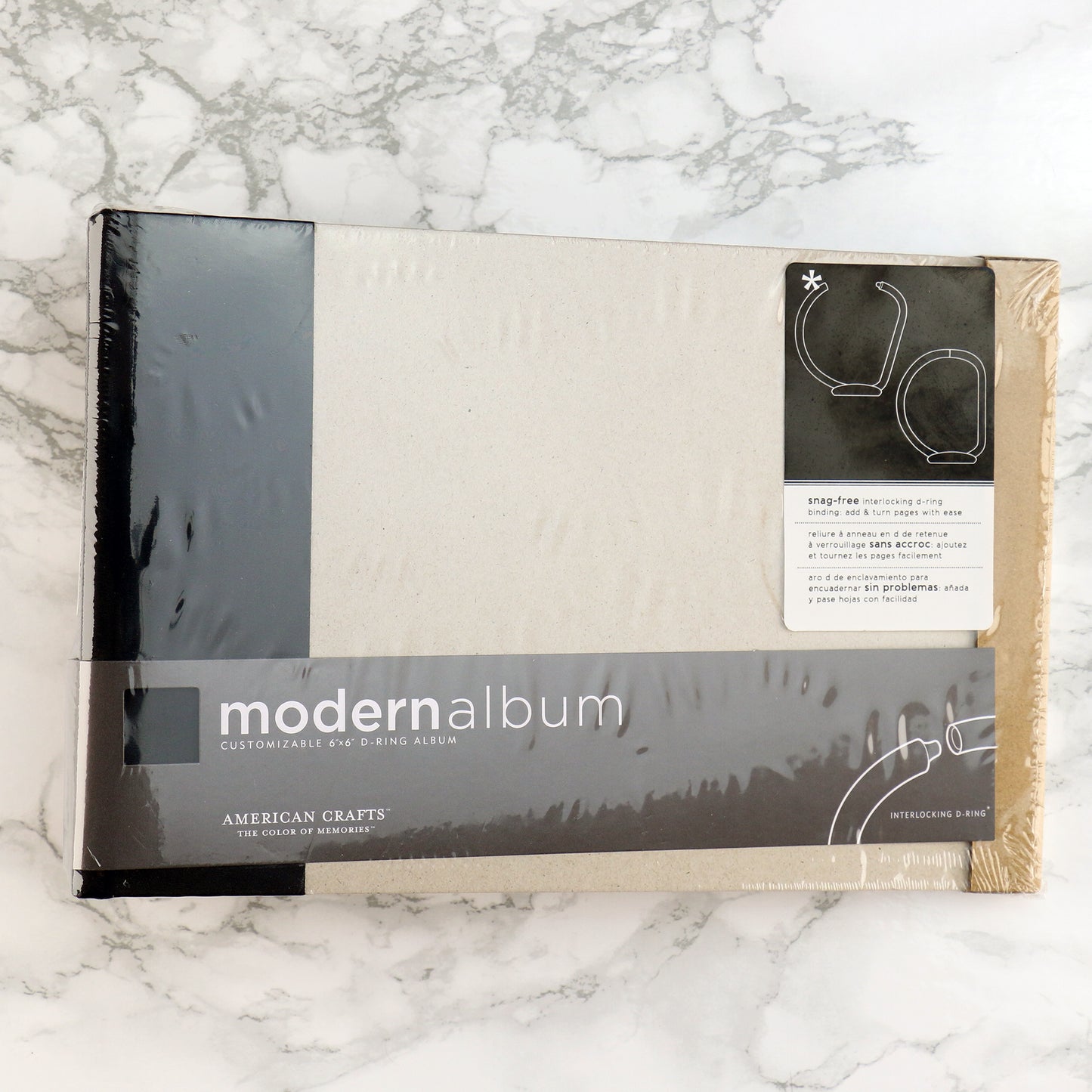 Modern Album Pressed Board Cookie Stencil Keeper