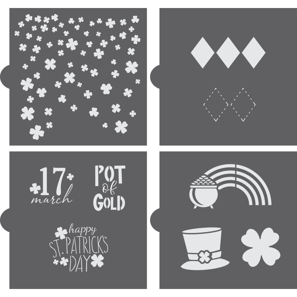 St. Patrick's Cookie Stencil Value Bundle