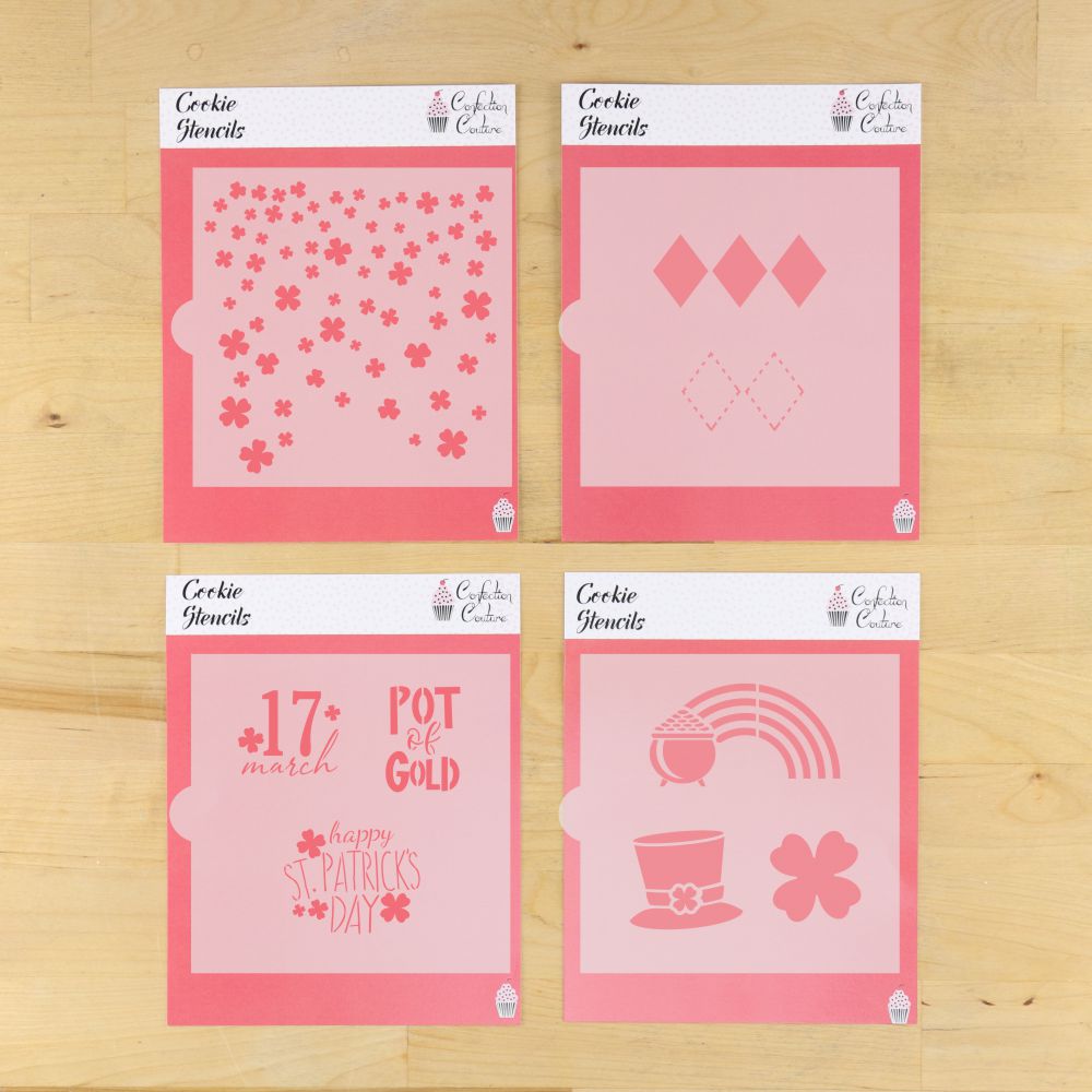 St. Patrick's Cookie Stencil Value Bundle