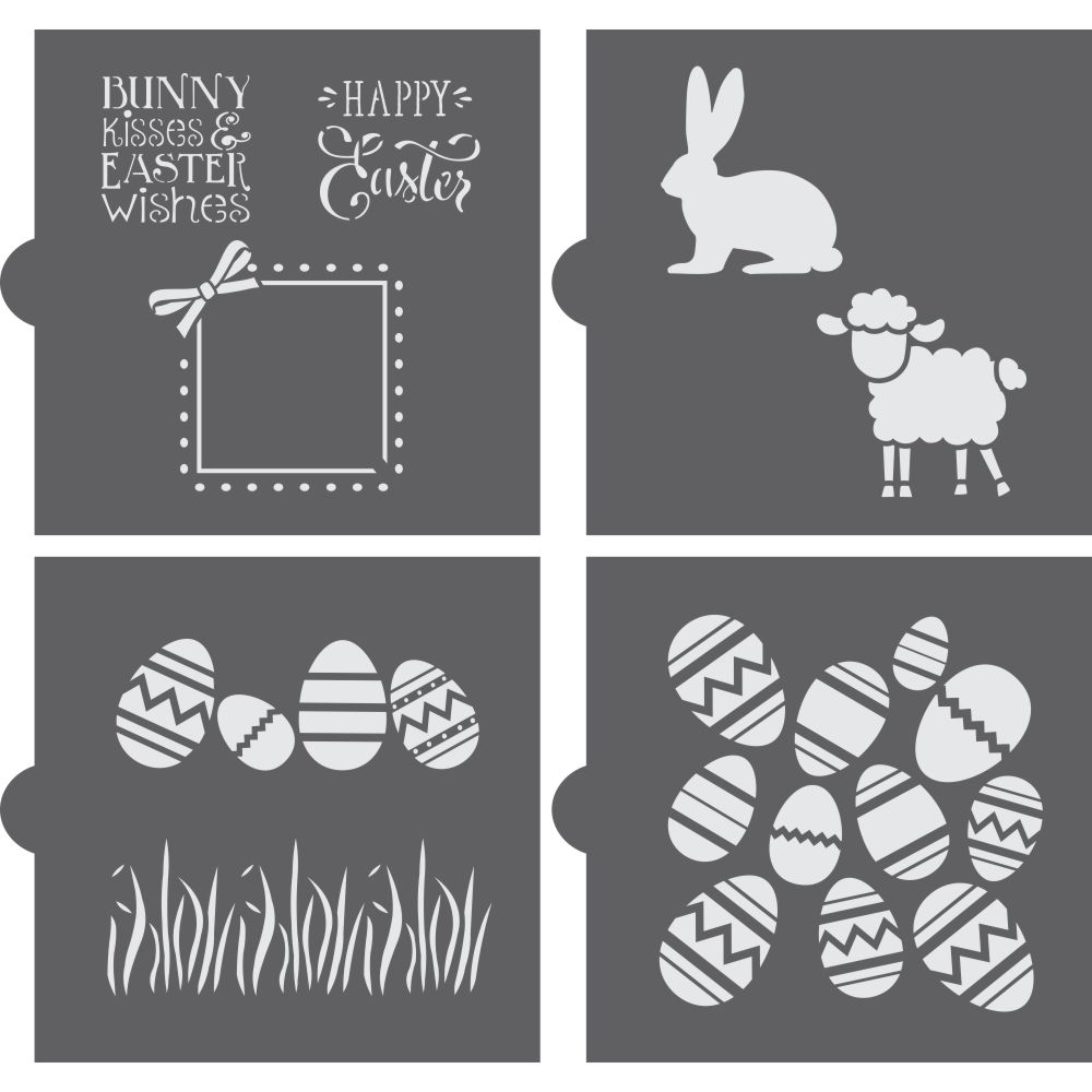 Easter Cookie Stencil Value Bundle