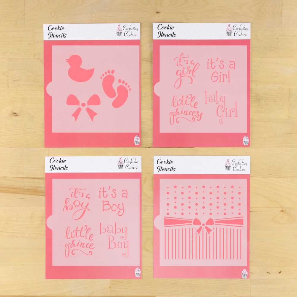 Baby Cookie Stencil Value Bundle