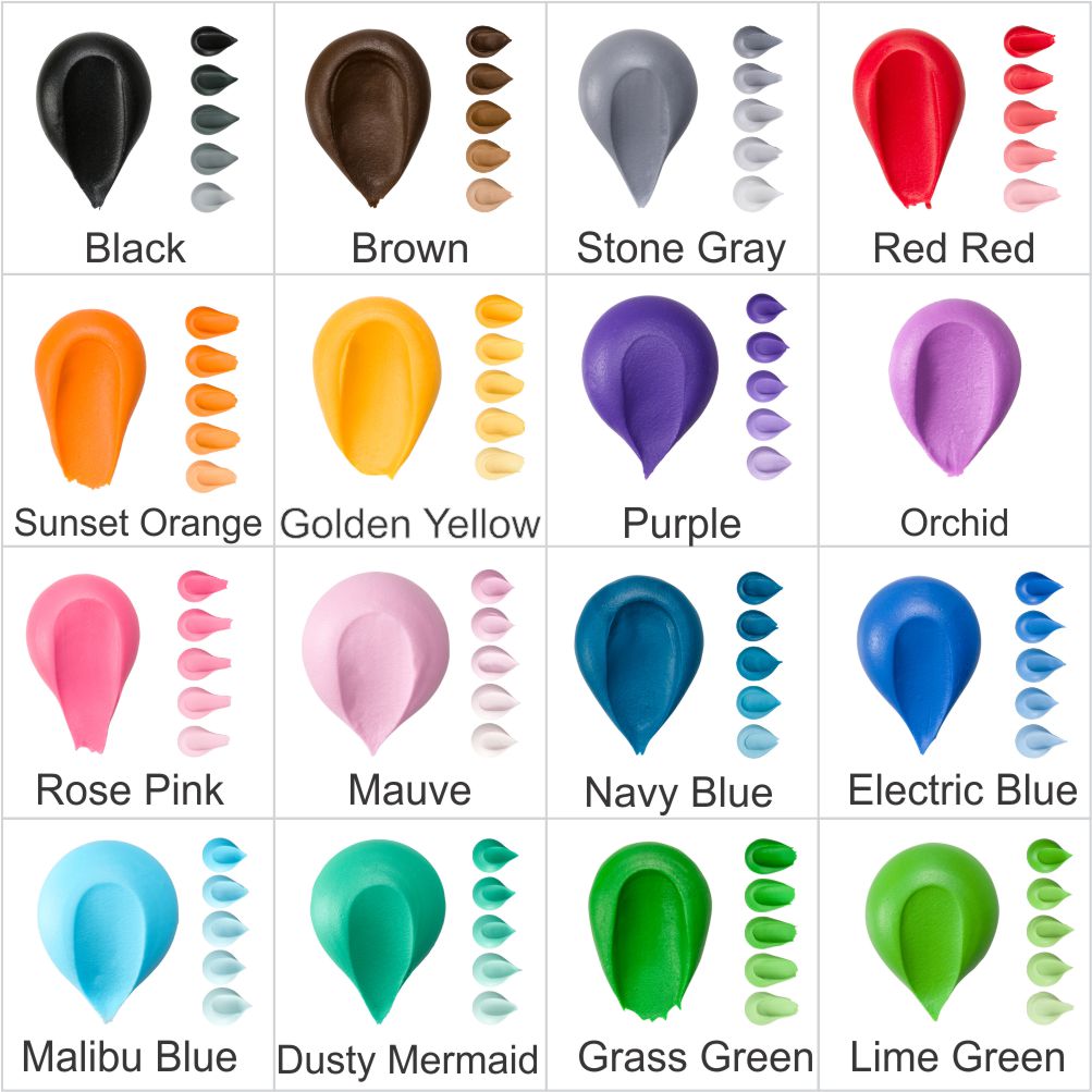 DecoPac Premium Gel Food Coloring for Royal Icing