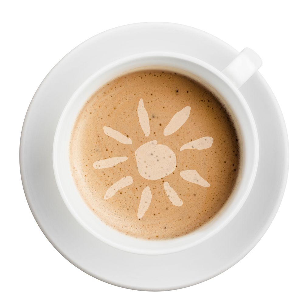 Sun Moon and Stars Barista Stencil 3 Piece Set