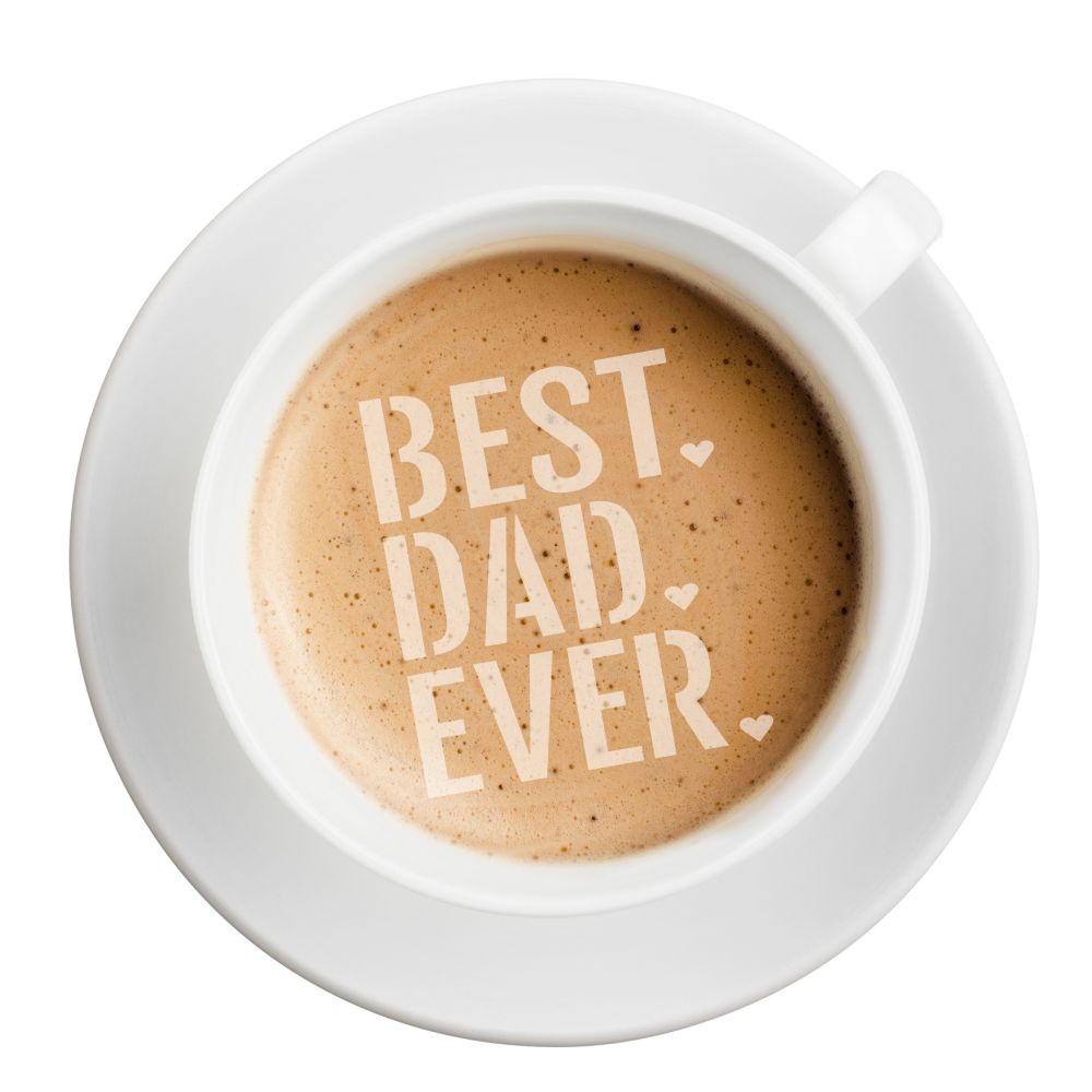 Father's Day Coffee Art