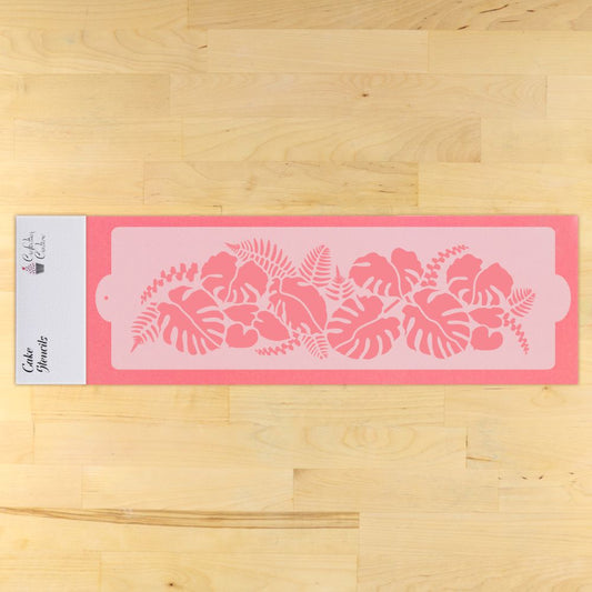 Jungle Luxe Cake Side Stencil