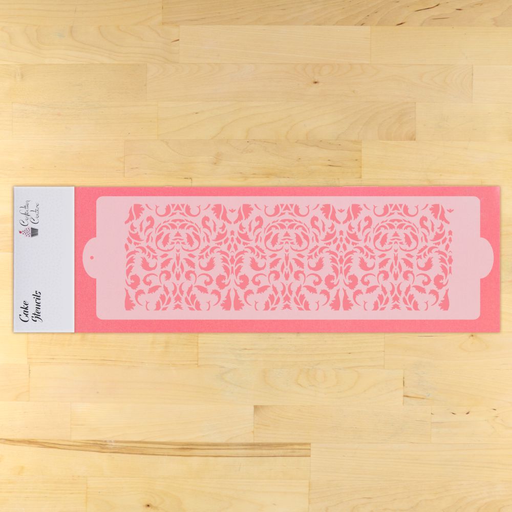 Acanthus Cake Stencil in Package