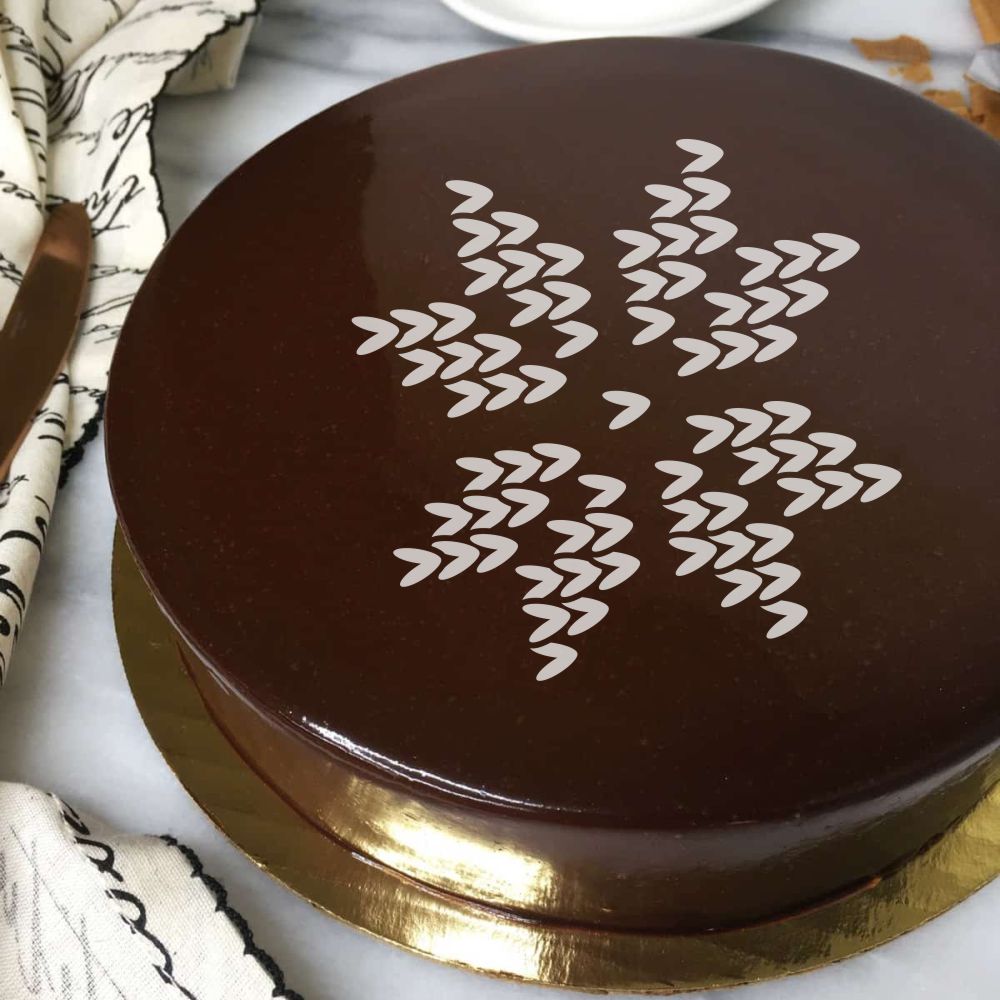 Snowflake Sweater Cake Confection Collection