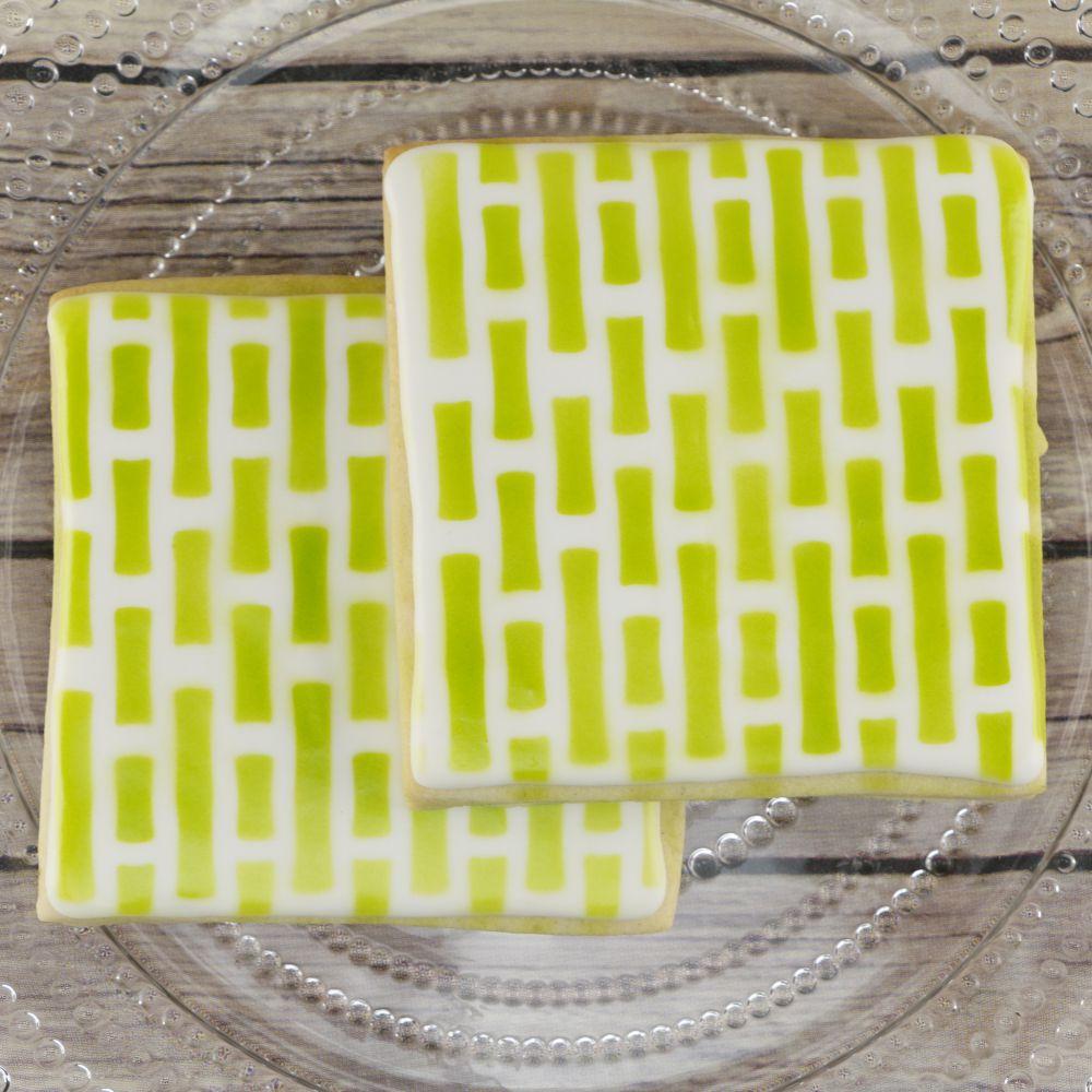 Bamboo Background Cookie Stencil